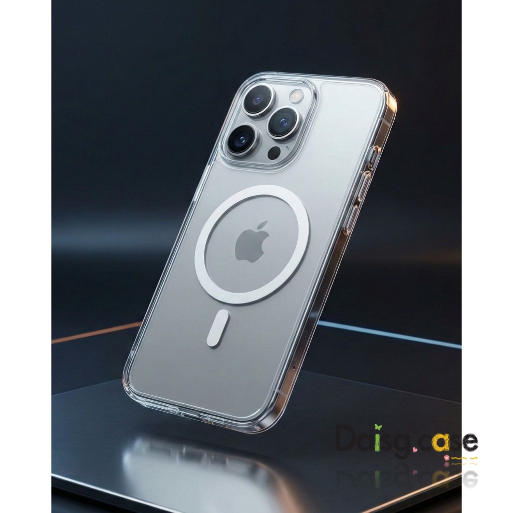 Capa Capinha Magsafe Space Transparente Anti Impacto TPU Case Apple IPhone 16 17