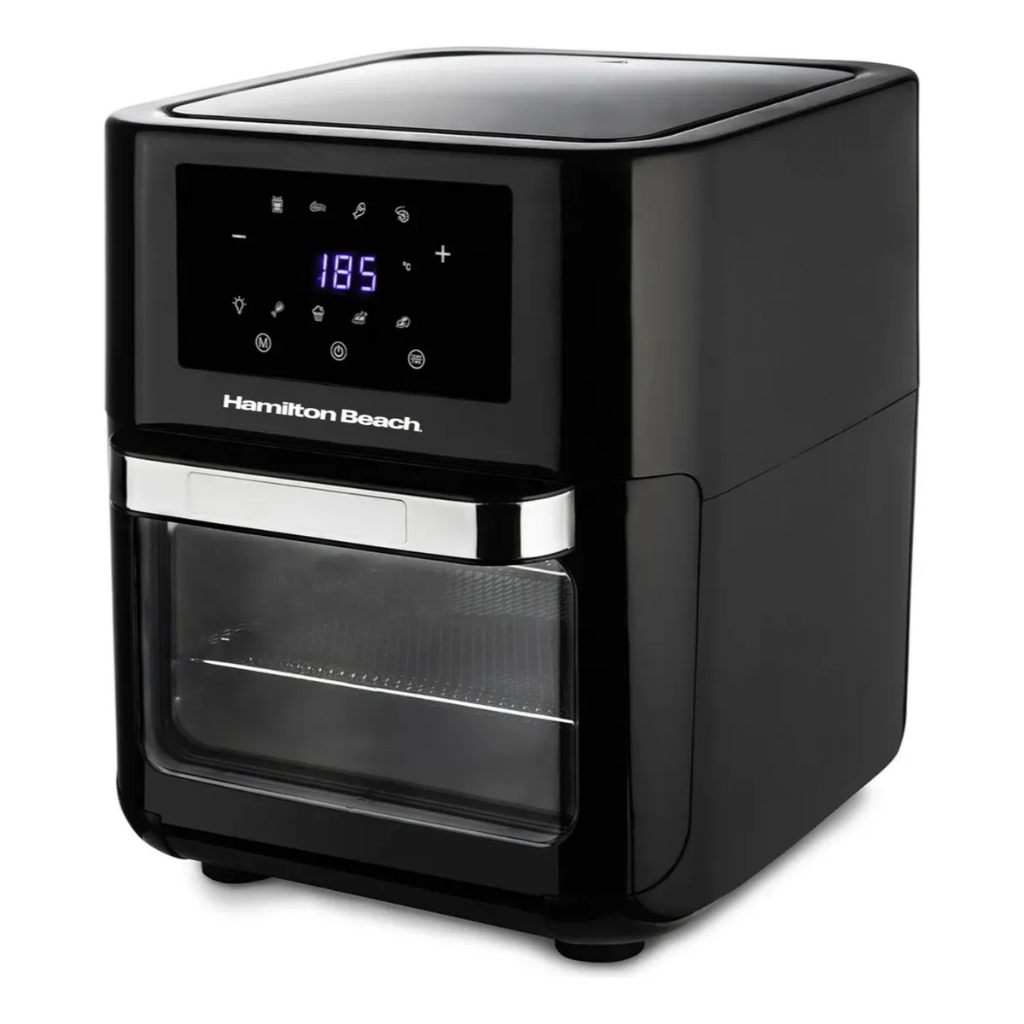 Fritadeira Family Air Fryer Eletrica Grill Forno 12 Litros Painel Digital 8 Funções 60min 200°C - Hamilton Beach