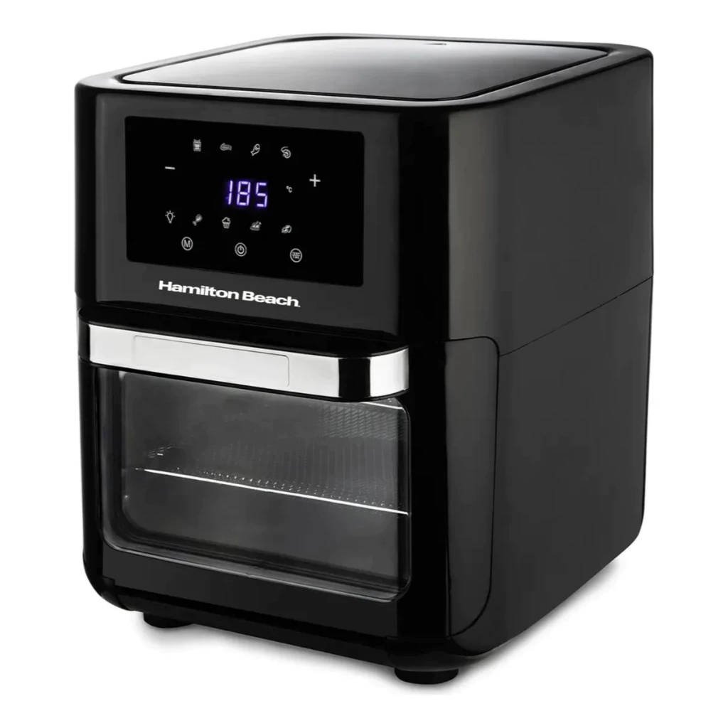 Fritadeira Family Air Fryer Eletrica Grill 220v Forno 12 Litros Painel Digital 8 Funções 60min 200°C - Hamilton Beach
