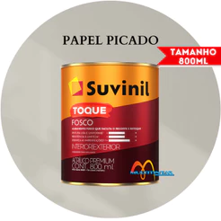 Tinta Acrílica 800ml Cor Papel Picado Toque Fosco Suvinil