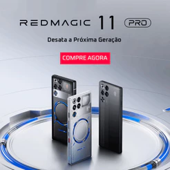 Smartphone REDMAGIC 11 Pro 5G 12/16/24GB + 256/512GB/1TB Snapdragon 8 Elite Gen 5, tela AMOLED de 6,85", 144 Hz, 7500mAh