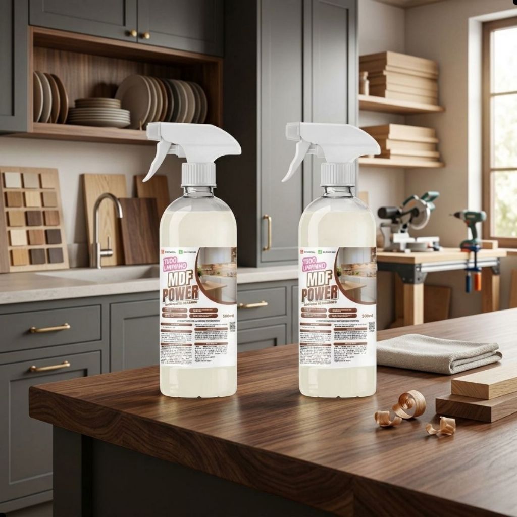 Kit da Tudo Limpinho 2 MDF Power Para Armários 500ml