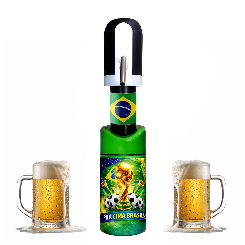 Chopeira Elétrica Portátil Recarregável Sua Cerveja vira Chopp