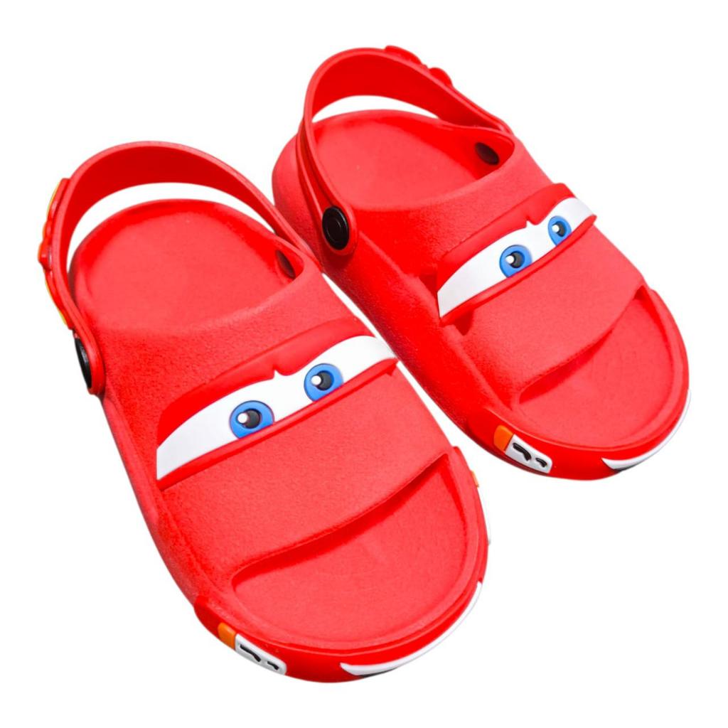 Papete/Chinelo Nuvem Infantil Menino 2 em 1 com Correia e Personagens – Leve, Macio e Divertido Chinelo Nuvem Infantil