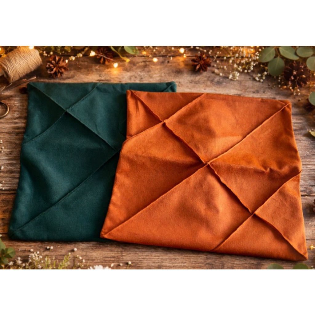 Kit 4 Capas de Almofada Decorativa 45x45cm Veludo Luxo Zíper Invisível Sala Sofá Moderna