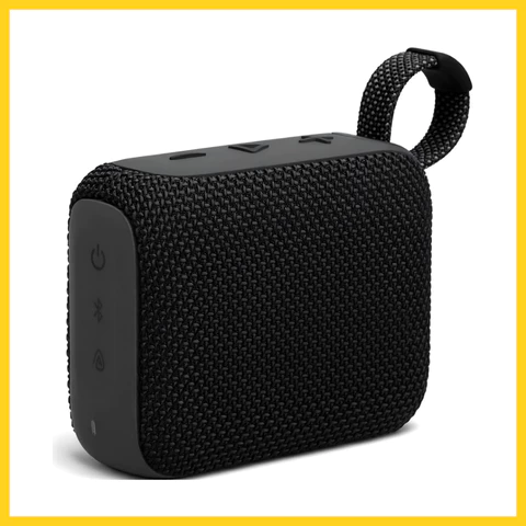 Caixa de Som Portátil 20W Impermeável com Bluetooth USB Tipo C MicroSD Som Limpo e Potente