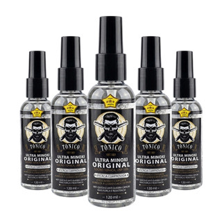 Ultra Minoxi 120ml com Minoxidil 15% para Cabelo e Barba