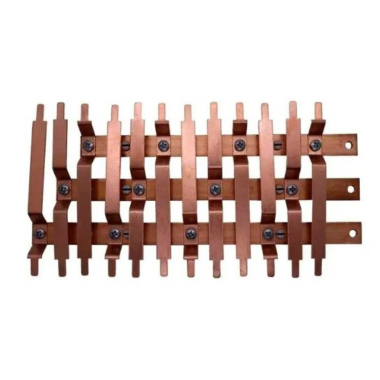 Kit Barramento Trifásico Para 16 Disjuntores DIN 100A TN II 904381N