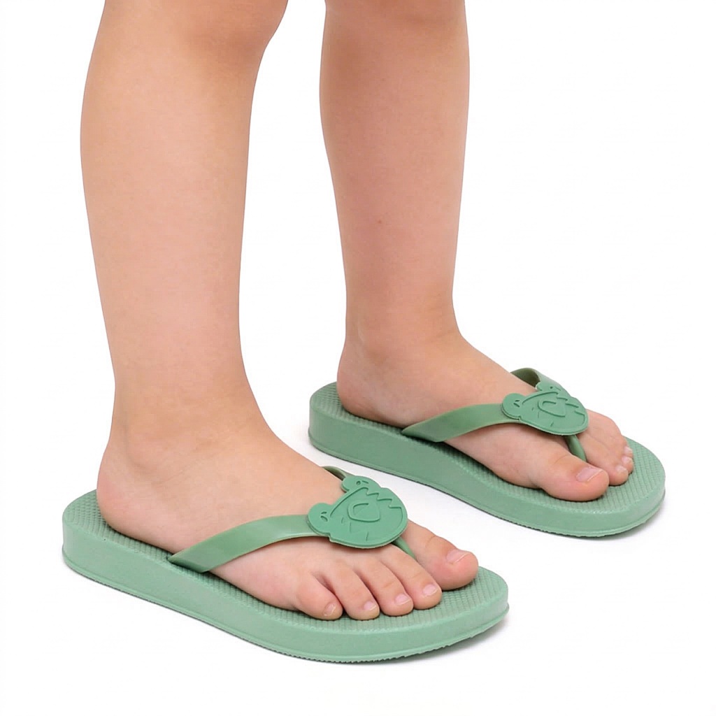 Imagem Chinelo Infantil Masculino Andy Rosto 3D Tigor T.