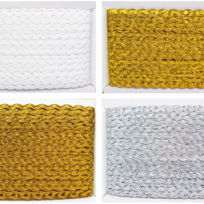 Sianinha 5mm - 50m - Colorida para Artesanato, Costura e DIY em Oferta na Shopee