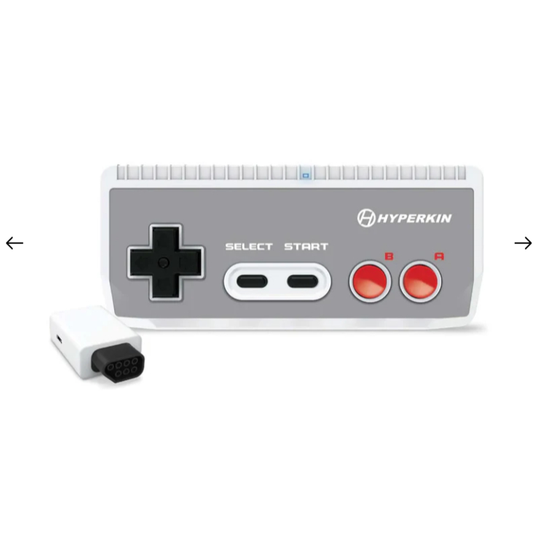 Controle NES Bluetooth Novo e Lacrado. Hyperkin Cadet Premium com receptor Nintendo. PC, Switch, Android,