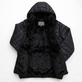 Jaqueta Puffer Masculina Matelasse Inverno Quente Peluciada e Sem Forro em Oferta na Shopee