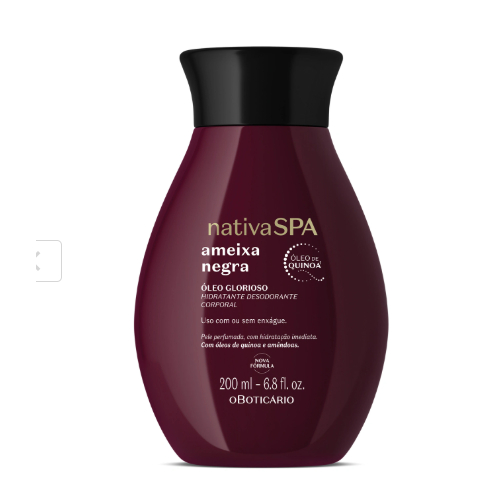 Óleo Glorioso Hidratante Desodorante Corporal Nativa Spa  200Ml OBOTICÁRIO
