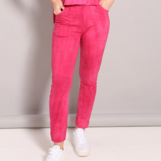 Calça Feminina Tye Dye Algodão e Bolso Lateral Moda Premium Elegante Tendência Casual