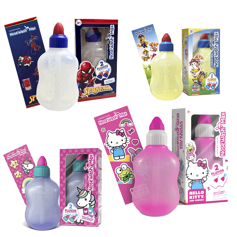 Lavador Nasal alivia Sinusite Rinite Gripe infantil Lúdico Unicórnio do Bebê em Oferta na Shopee