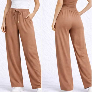 Calça Feminina Com Elastico Na Cintura De Dunas e Ponteira Dourada em Oferta na Shopee