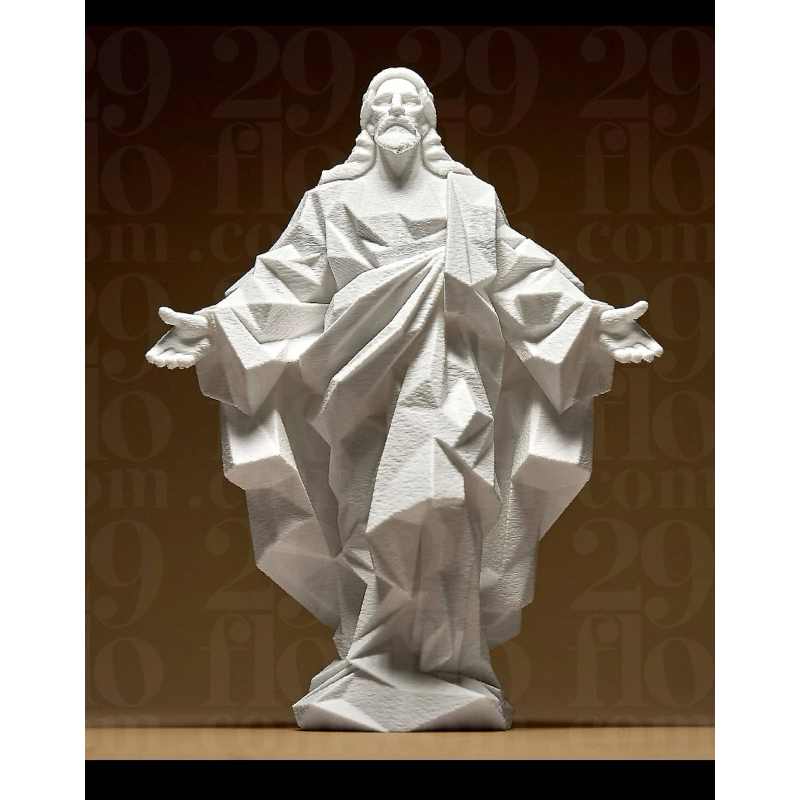 imagem de Jesus Cristo impressão 3D decorativa para casa presente religiosos católicos
