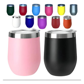 Kit Com 2 Unidades de Copo Térmico Copo Com Tampa Copo 360ml Copo cuia Kit de Copo Cores Sortida