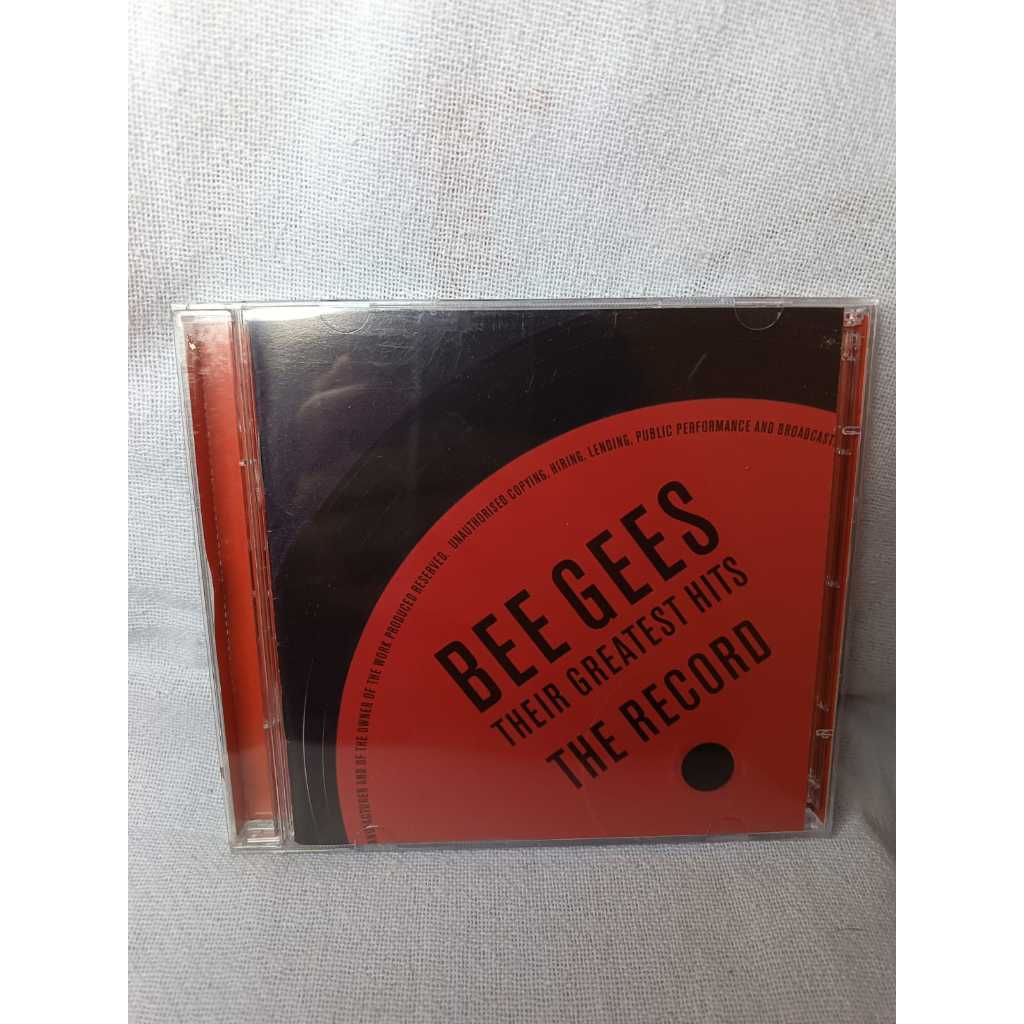 CD - Bee Gees Their Greatest Hits The Record (Original)