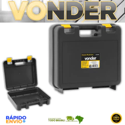 Caixa Para Ferramentas Peças Acessórios Plástica Vonder Resistente Original Premium Com Trava