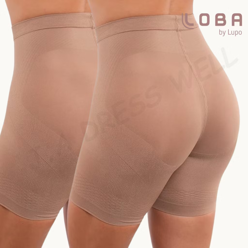 Kit 2 Short Modelador Lupo Loba Original Levanta Bumbum Diminui Barriga 5690