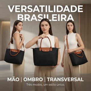 Bolsa Feminina Impermeável Grande Capacidade Bolsa Tote Leve com Alça Transversal Ajustávelv para Viagem Trabalho  e dia em Oferta na Shopee