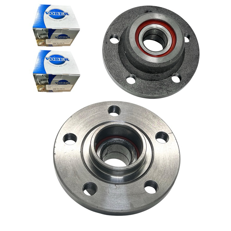 Par De Cubo de Roda 5 Furos Volkswagen Furação 5x100 Para Carretinha Reboque Marca VOBER