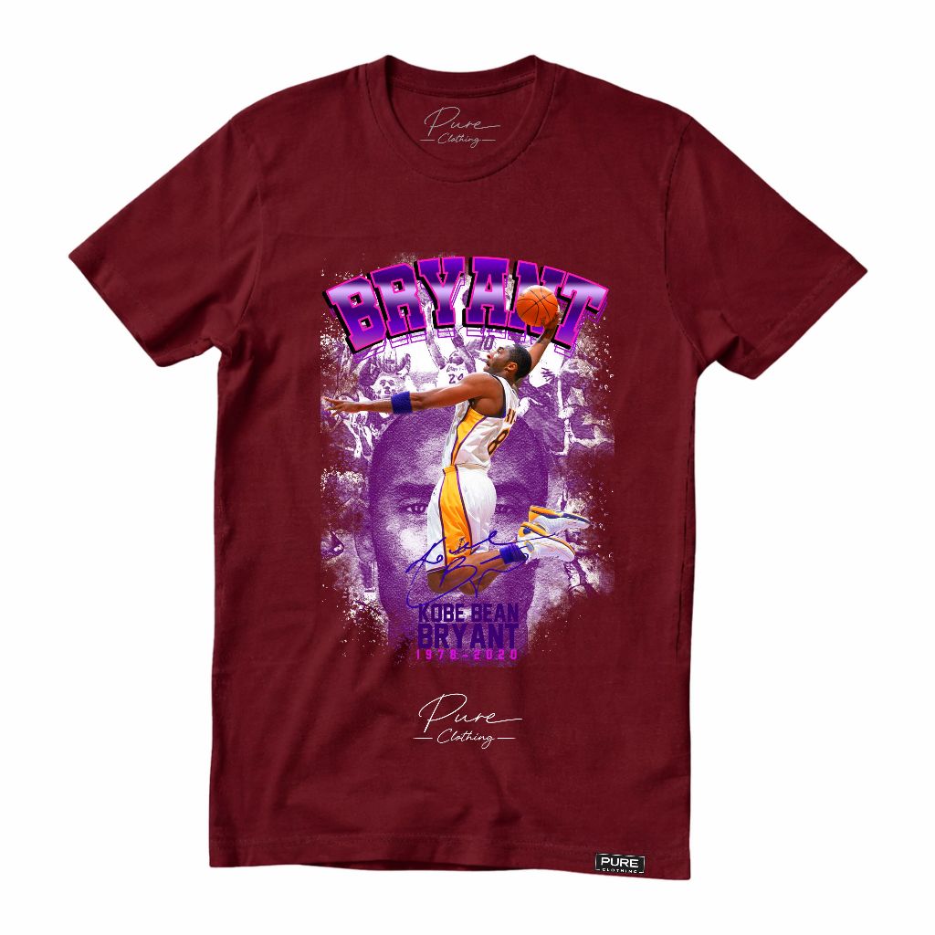 Camiseta Básica Premium Casual Kobe Bryant Lakers NBA 100% Algodão Unissex - #27 Basquete