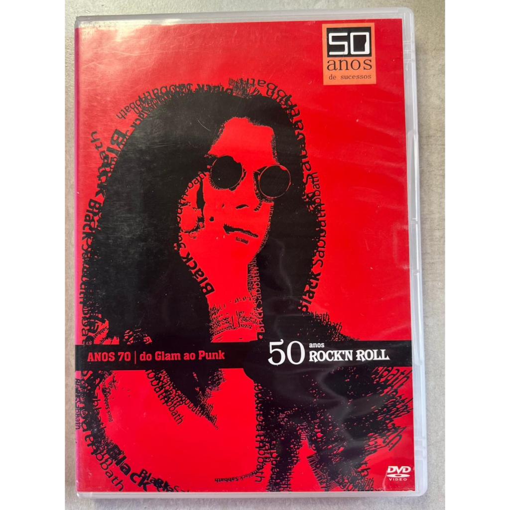 Dvd 50 Anos De Rock 2012 Do Glam Ao Punk - Anos 70, Original