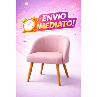 Envio Imediato - Cadeira De Jantar Lua Em Veludo Para Penteadeira Recepção Salão Elegante em Oferta na Shopee