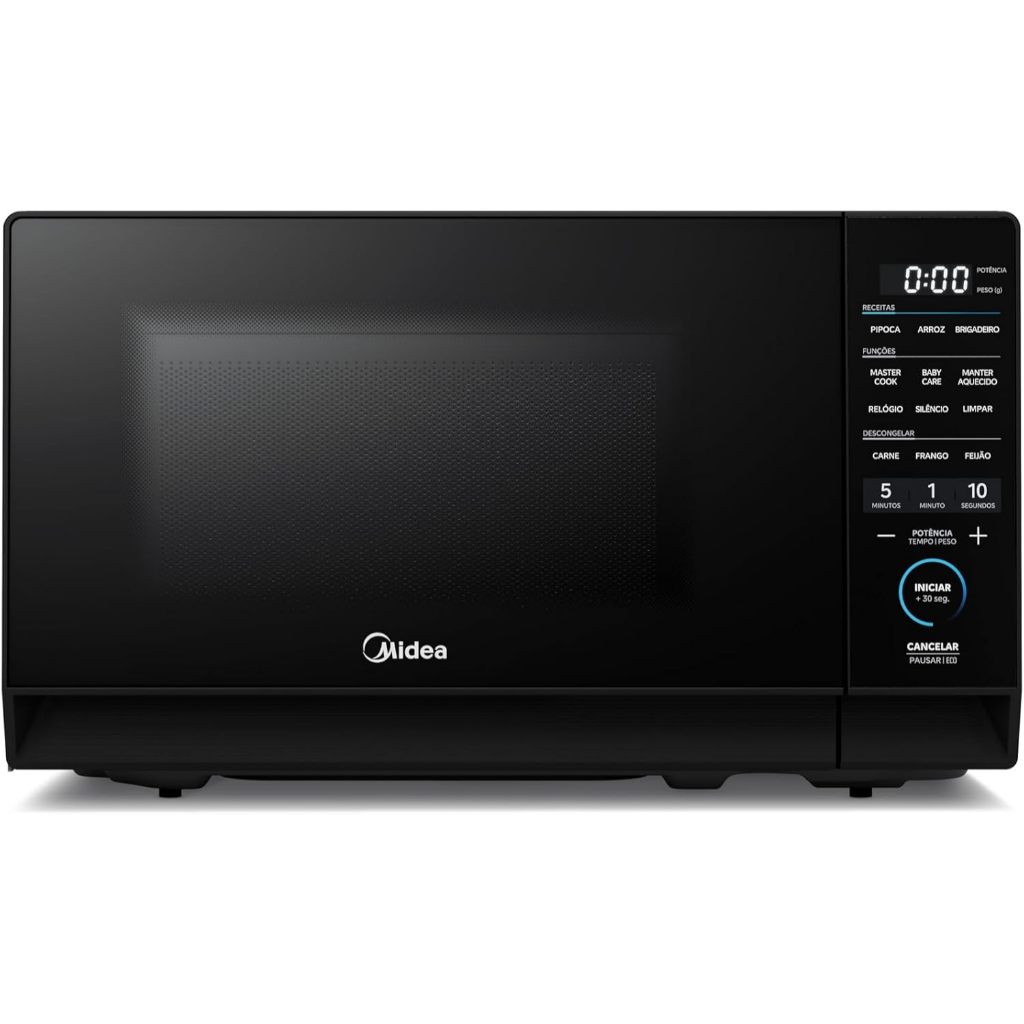 Micro-ondas Midea Mastercook 20L Novo Lacrado 127V 220V Branco Preto