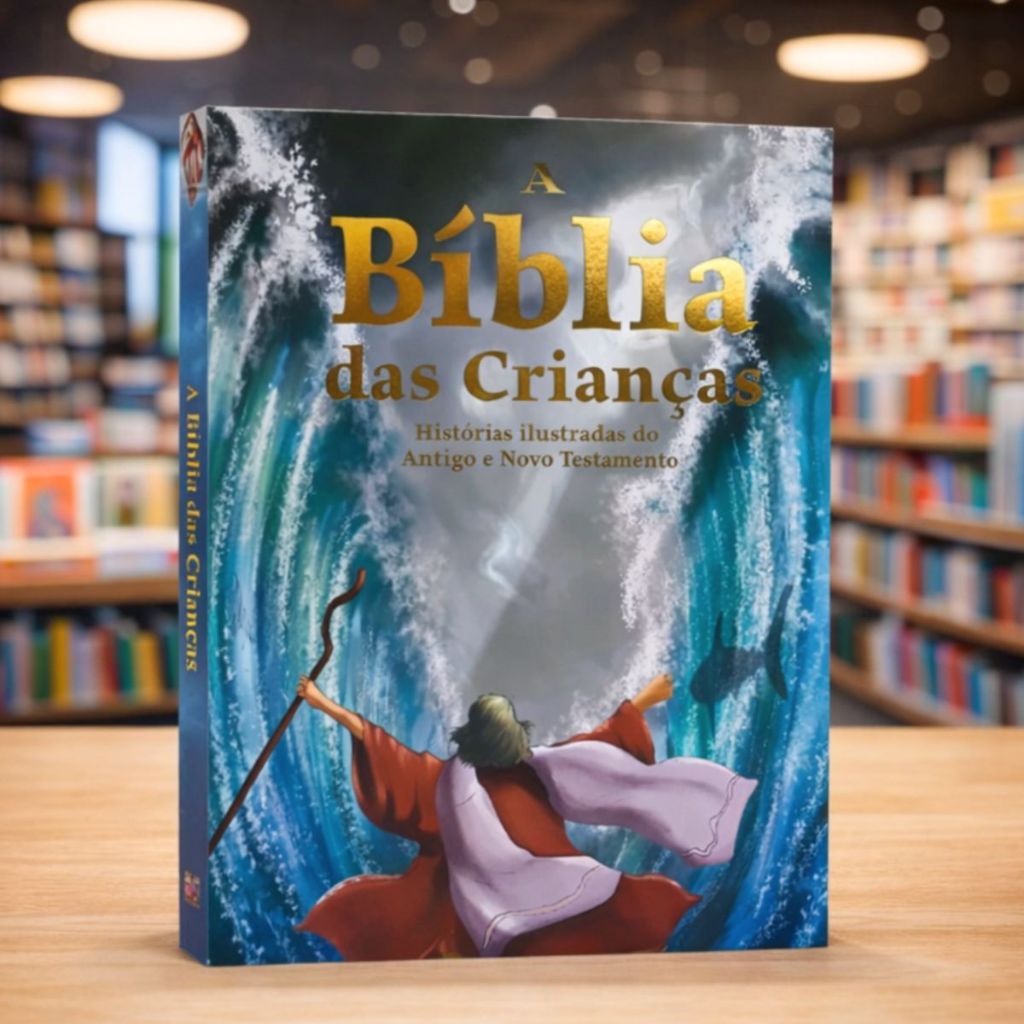 A Bíblia das Crianças | Histórias Bíblicas Ilustradas | Antigo e Novo Testamento