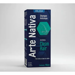 Shampoo Anticaspa Clean Hair - 100ml Arte Nativa