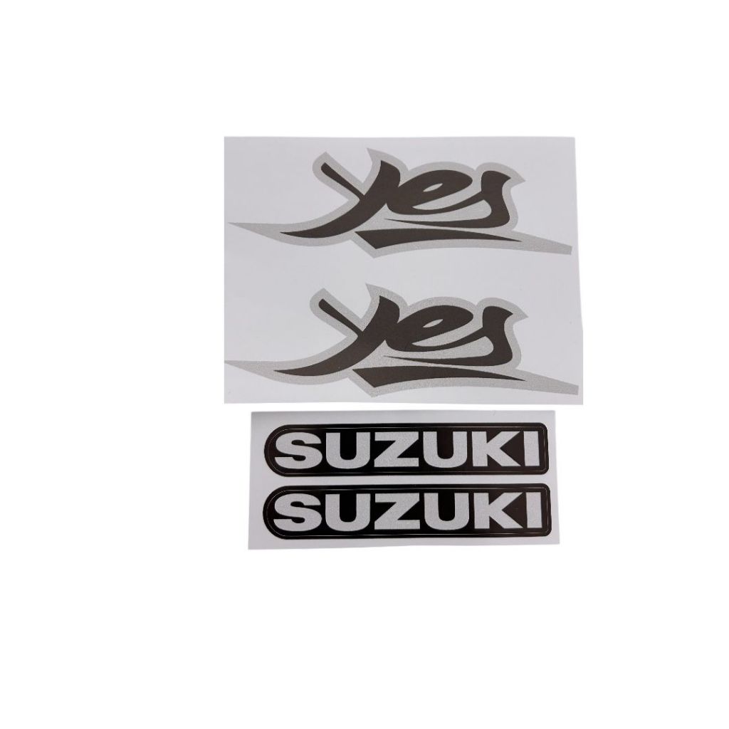 ADESIVO DA TAMPA LATERAL SUZUKI YES 125 ano 07/10