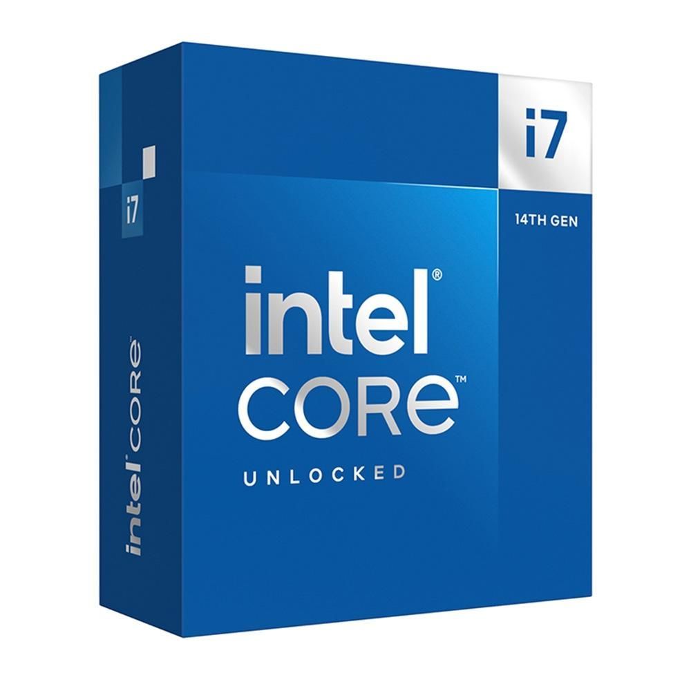 Processador Intel Core i7-14700KF 20 Núcleos 28 Threads 5.6GHz Turbo LGA1700 33MB Cache Alto Desempenho Gamer