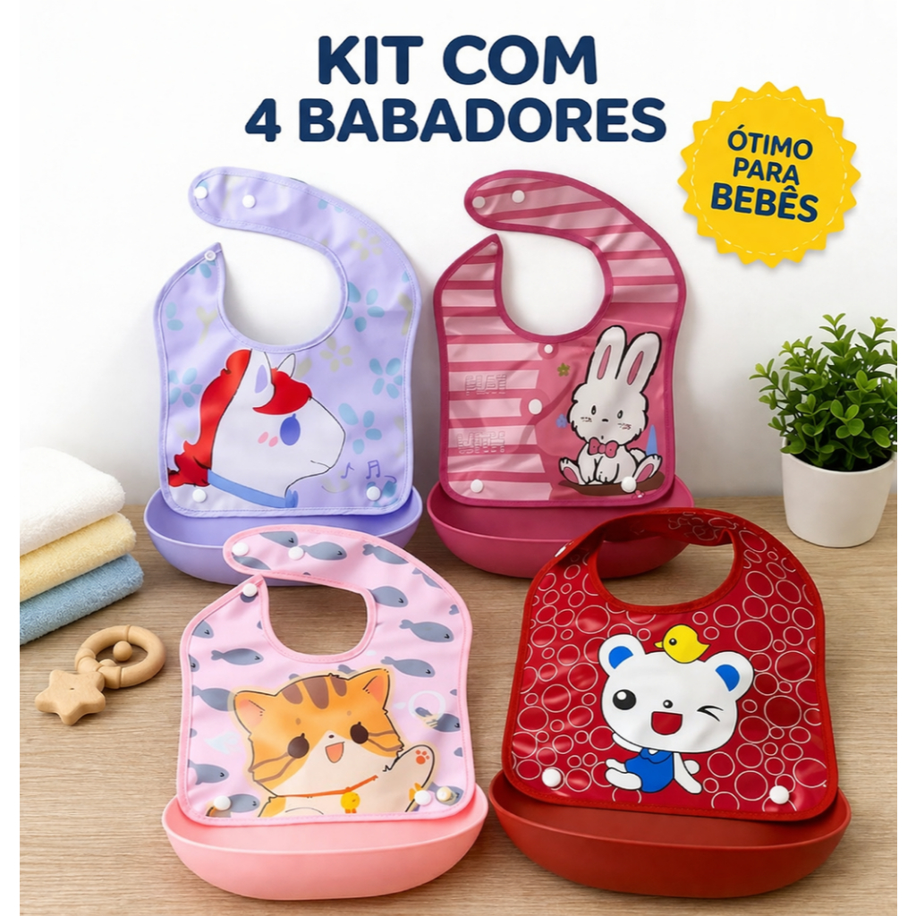Kit babador Meninas