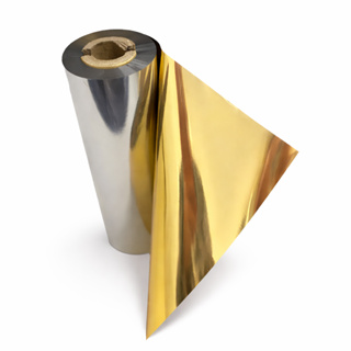 Ribbon Dourado Metalizado Misto P/ Fita De Cetim E Etiquetas em Oferta na Shopee