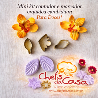 Mini kit cortador e frisador orquidea cymbidium mod.03 em Oferta na Shopee