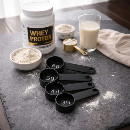 Kit Colher Medidora Dosador Para Creatina Scoop De 3g A 6g