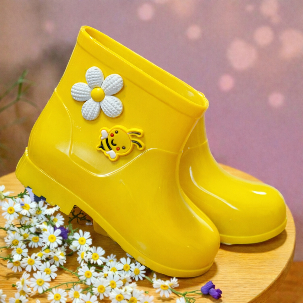 Bota Infantil Galocha Juvenil Impermeável Menina em Oferta na Shopee