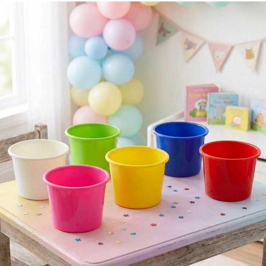 20 BALDES DE PIPOCA 1,5L PP PARA PERSONALIZAR E ADESIVAR FESTA em Oferta na Shopee