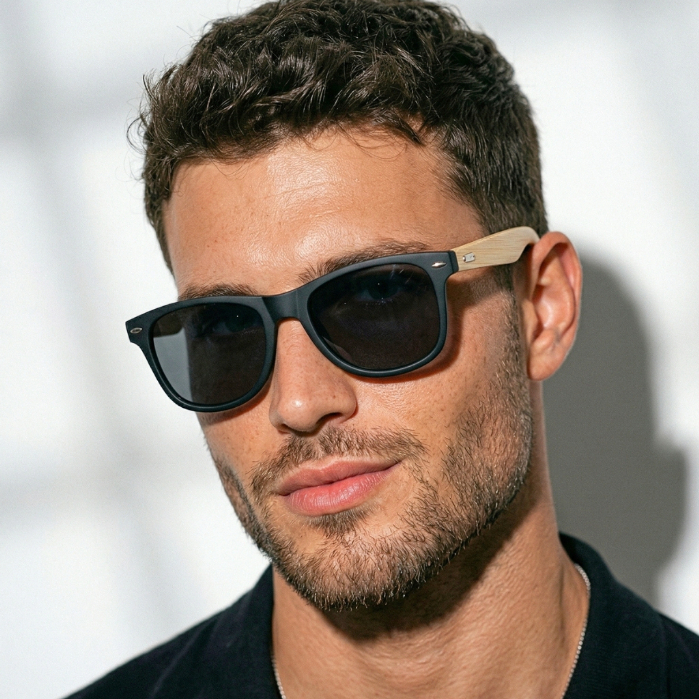 Óculos de Sol Quadrado Polarizado Arizona Premium Tendencia Pesca Classico Vintage uv400 Masculino