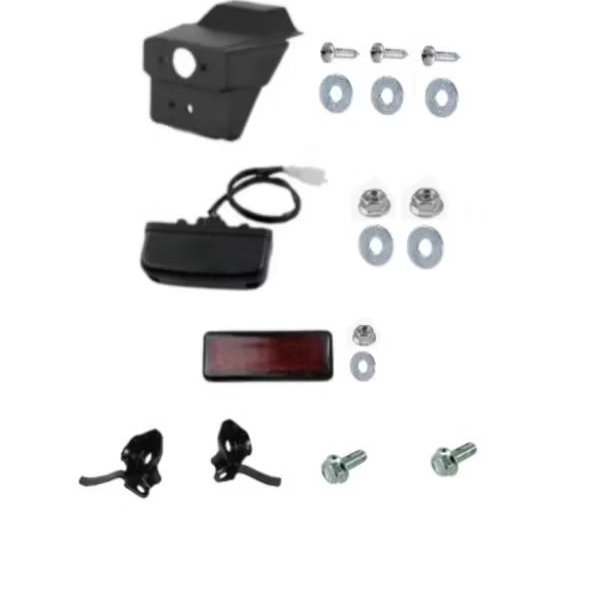 Suporte pisca Luz Placa Refletor Lanterna Nxr Bros 150 2013 2014 + parafusos