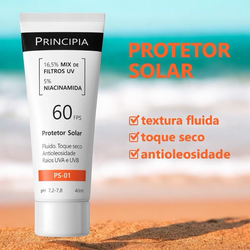 Protetor Solar Facial PS-01 FPS 60