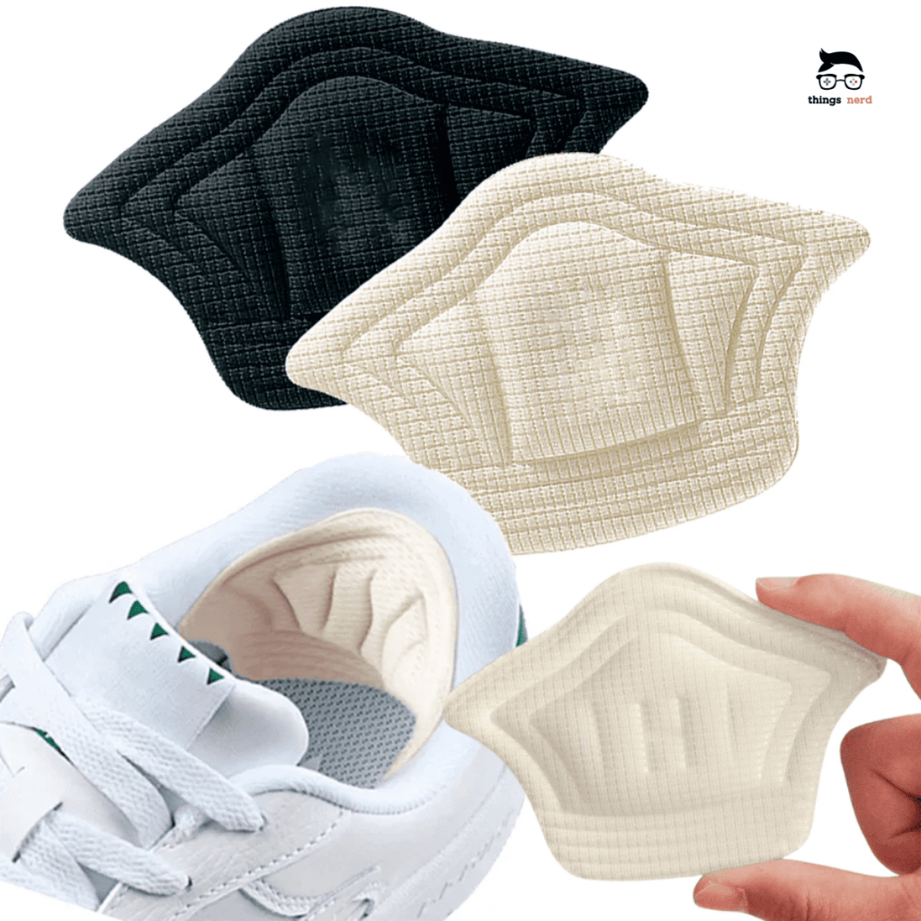 Kit 2 Par Palmilha Acolchoada Protetor Calcanhar Ajuste Palmilha Tenis Evita Calos Conforto