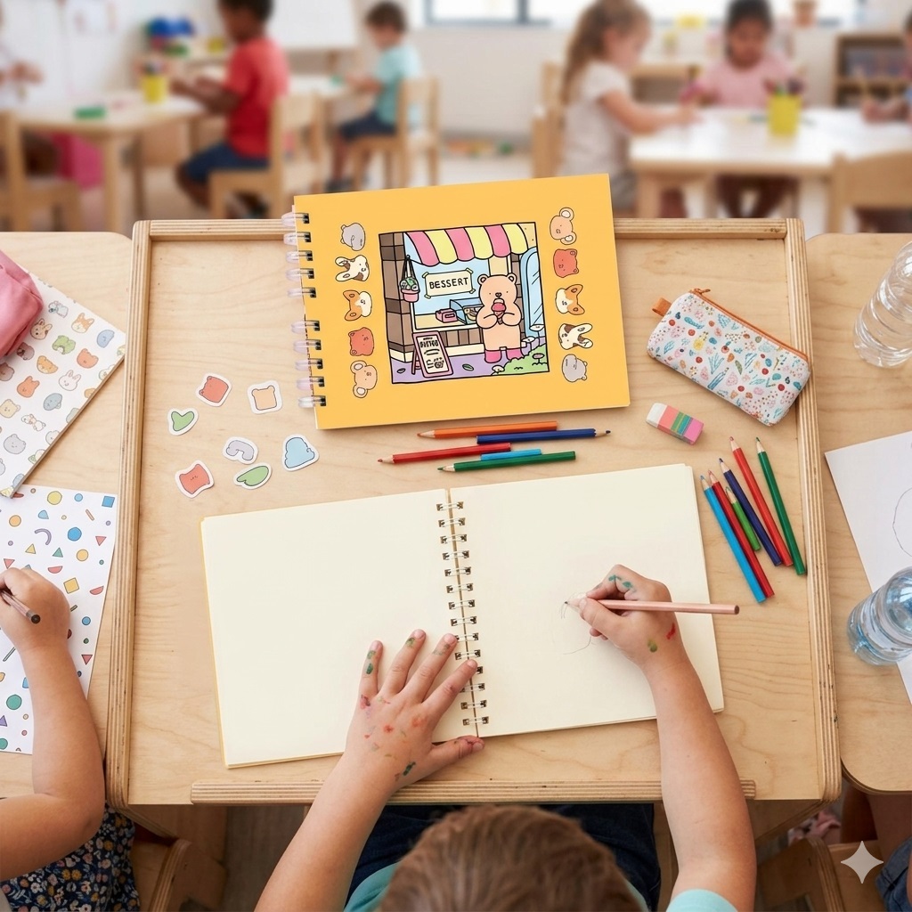 Livro Colorir Infantil Artístico Criativo 50 Folhas, Sortidas Diversao  apel alta Qualidade