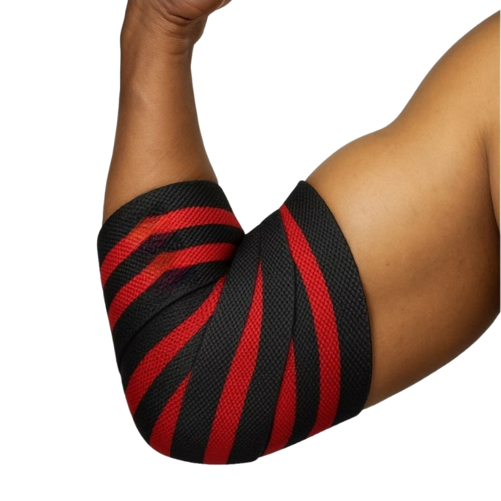 Faixa de Compressão Elástica para Treino e Musculação Para Membros Superiores Alta Performance