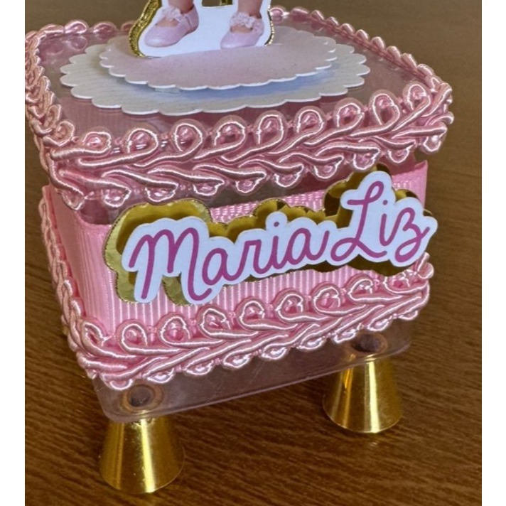 Aplique de Nome 5cm Personalizado | Lamicote Dourado 3D | Lembrancinhas |