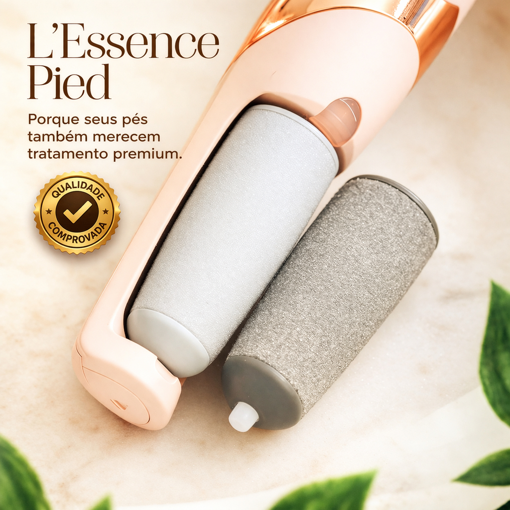 Lixa de Pé Elétrico Lixador Esfoliador Removedor Tira Calos Pedicure Portátil