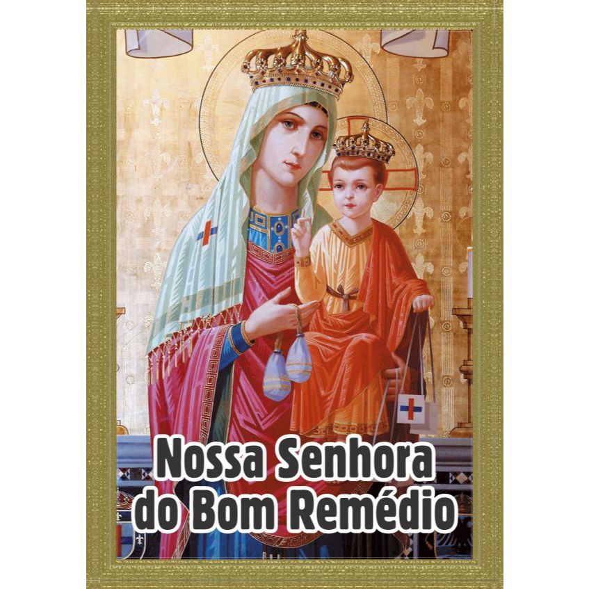 Santinho Nossa Senhora do Bom Remédio